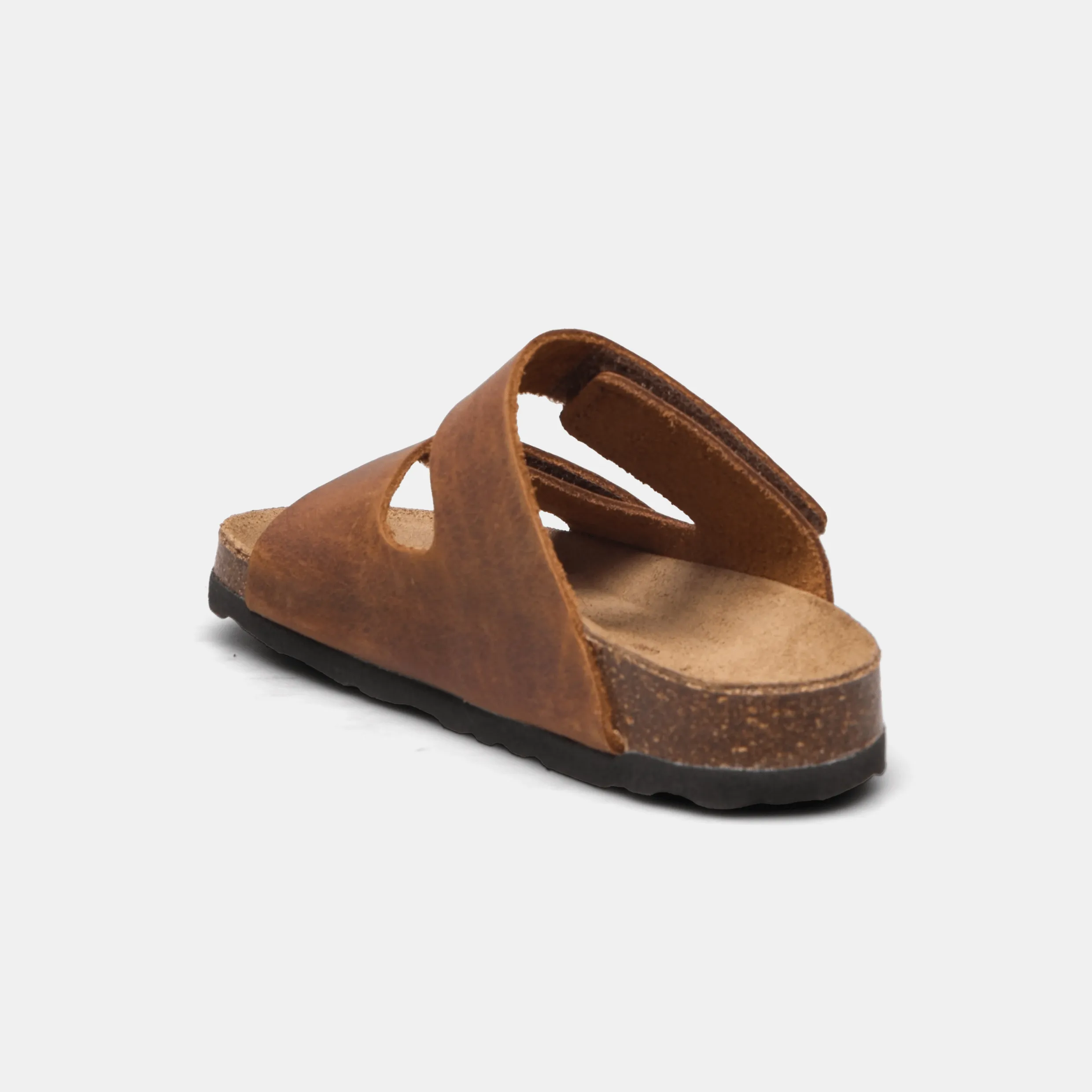 En-Fant Kids Sandals Nubuck Leather - Acorn