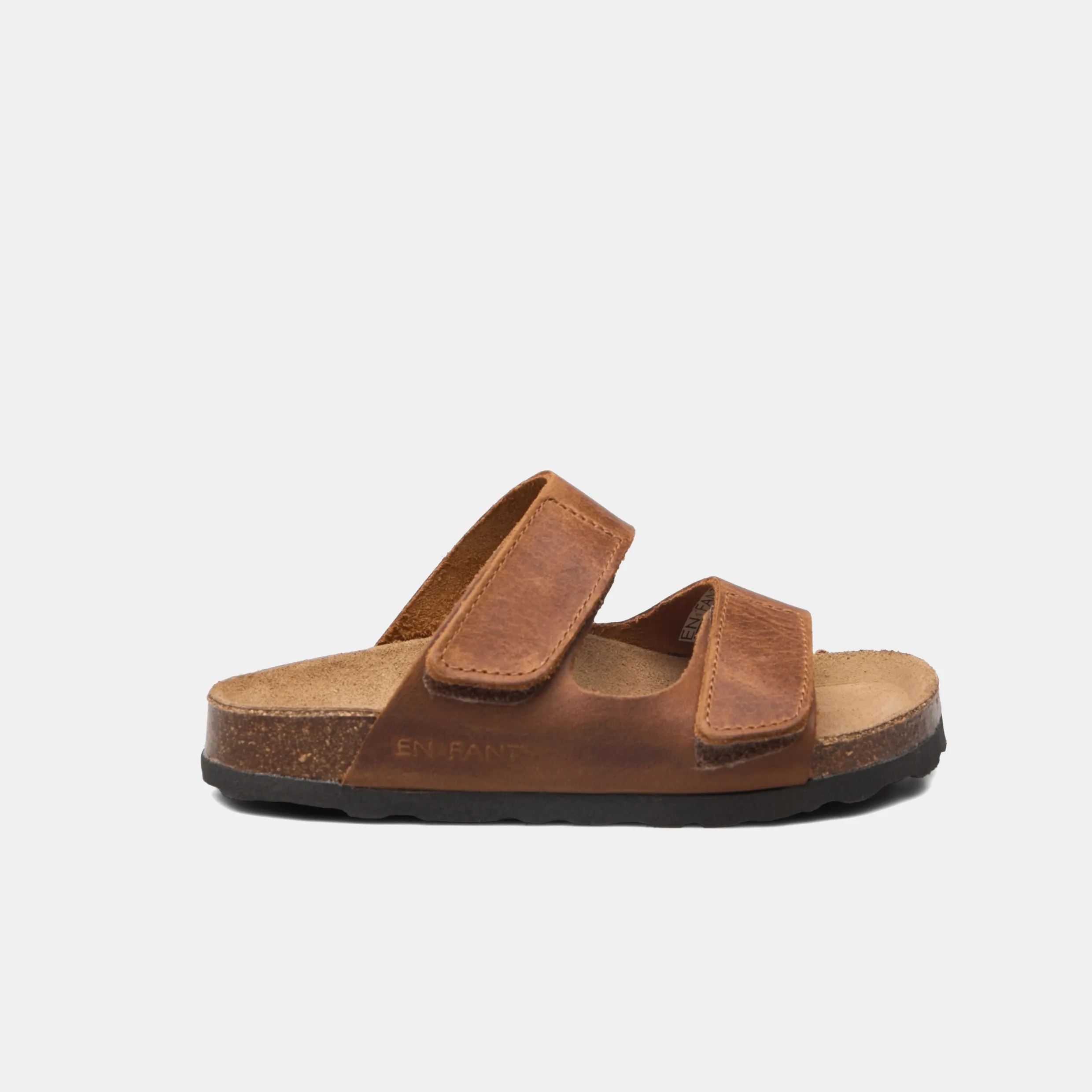 En-Fant Kids Sandals Nubuck Leather - Acorn