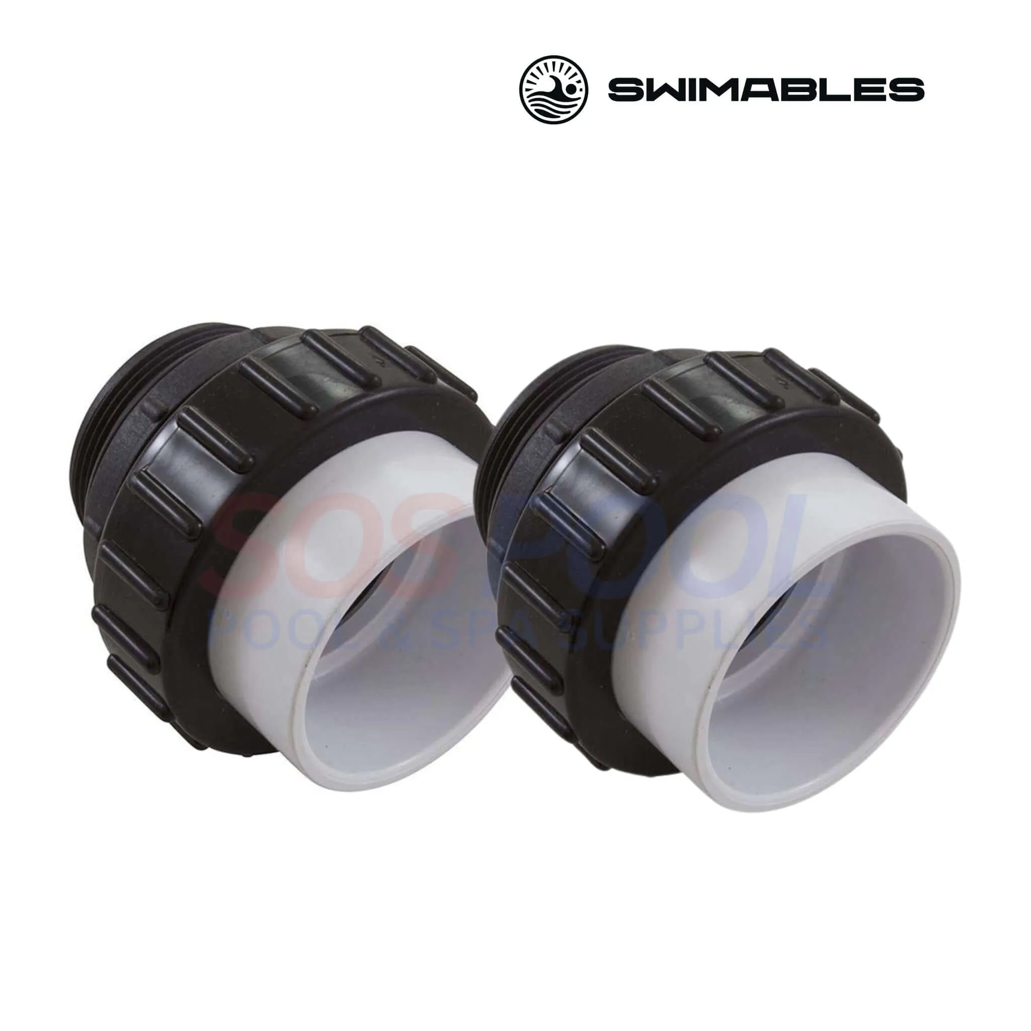 Swimables Hi-Temp Union For Whisperflo and Intelliflo 2" | 2 Pack | 357603 | SW-30-100